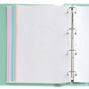 ORGANIZATOR A4/4R MAPA NOTEBOOK ZELEN 100L