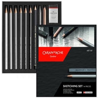 ART BY CARAN D'ACHE SKETCHING SET