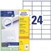 NALEPKE AVERY ZWECKFORM 3422-10 ZA PISMA 70 X 35 MM 100/1