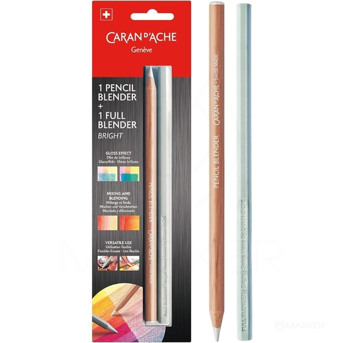 CARAN D'ACHE PENCIL BLENDER + FULL BLENDER BRIGHT 2/1