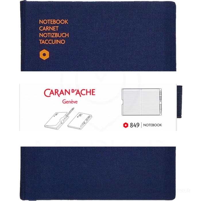 CARAN D'ACHE 849 CANVAS A6 NOTEBOOK MODER