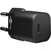 NAPAJALNI ADAPTER 30W USB-C PD FAST CHARGER ČRN