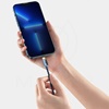 USB-C NA LIGHTNING KABL 2M 20W CAJY PLETEN ČRN