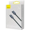 USB-C NA LIGHTNING KABL 2M 20W CAJY PLETEN ČRN