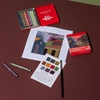 CARAN D'ACHE NEOCOLOR II AQUARELLE DARK PASTELS SET 10 - 50 Years Special Edition