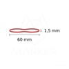 GUMI VEZICE 1KG 60MM SORTIRNE