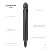 CARAN D'ACHE 849 XL BLACK CODE BALLPOINT PEN SLIMPACK