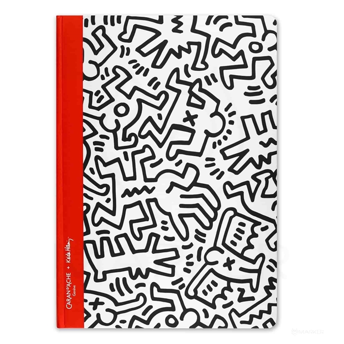 CARAN D'ACHE and KEITH HARING sketchbook, A5 - Special Edition