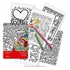 CARAN D'ACHE KEITH HARING Colouring Pad A5 - Special Edition
