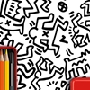 CARAN D'ACHE KEITH HARING Colouring Pad A5 - Special Edition