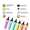 FLOMASTER STABILO TEKSTMARKER BOSS ORIGINAL 70-3 PASTEL 4/1