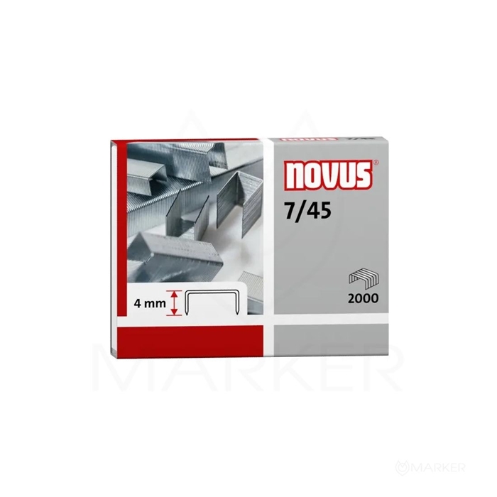 PALIČNE SPONKE NOVUS 7/45 ZA SPENJAČ  2000/1