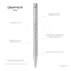 CARAN D’ACHE ECRIDOR™ TRESSÉ PLATINÉ BALLPOINT PEN - SPECIAL EDITION