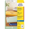 ETIKETE AVERY ZWECKFORM J4721-25 POLIESTER, ZA PISMA 63,5x,29,6 PROSOJNE 675/1