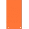 LOČILNI LISTI 235X105 KARTONSKI PREDELNI KARTONI 100/1 ORANŽNI