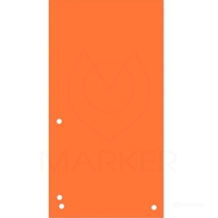 LOČILNI LISTI 235X105 KARTONSKI PREDELNI KARTONI 100/1 ORANŽNI