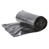 VREČKE ZA SMETI HDPE 600X700 60L ČRNE 50/1