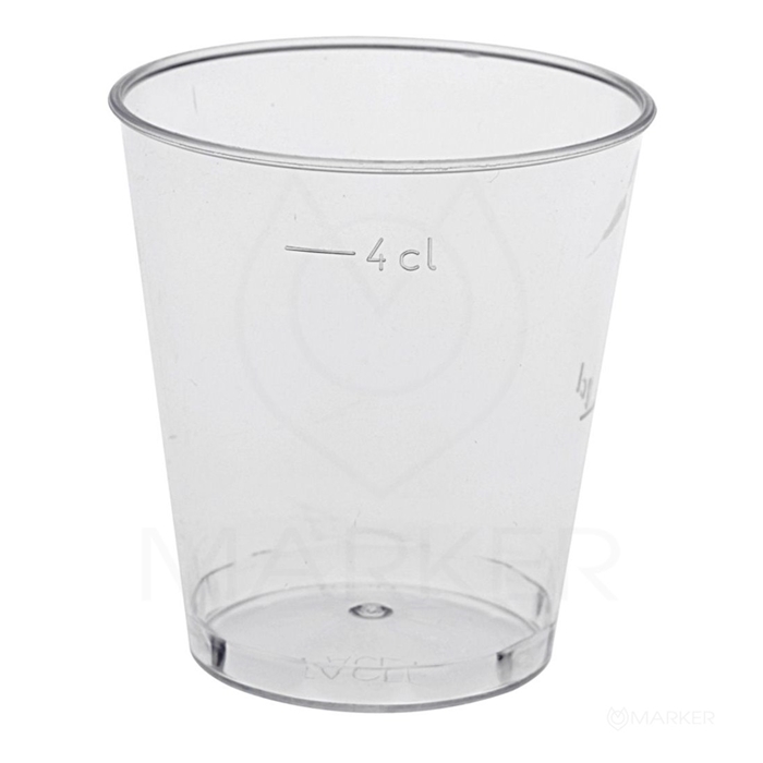 PROZORNI PLASTIČNI KOZARCI ZA DEGUSTACIJE 0,04L