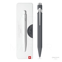 CARAN D'ACHE 849 ROLLER PEN GREY + SLIM ETUI