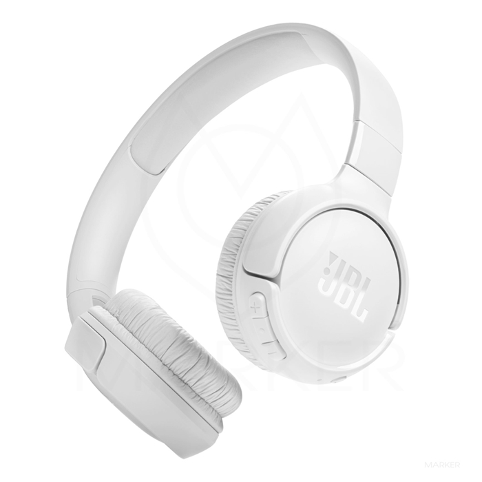 NAGLAVNE BREZŽIČNE BELE SLUŠALKE JBL TUNE 525BT