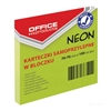 SAMOLEPILNI BLOK 76X76 KOCKA 100L FLUORESCENTNO ZELENA