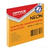 SAMOLEPILNI BLOK 76X76 KOCKA 100L FLUORESCENTNO ORANŽNA