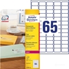 NALEPKE AVERY ZWECKFORM L7551-25 POLIESTER 38,1 X 21,2 ZA PISMA PROSOJNE 1625/1
