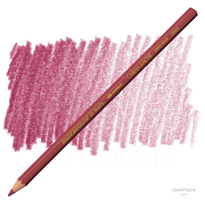 CARAN D'ACHE SUPRACOLOR AKVARELL 3888.085 BORDEAUX RED
