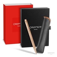 CARAN D'ACHE ECRIDOR VENETIAN ROSE GOLD SET