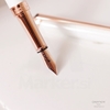 NALIVNO PERO CARAN D'ACHE LEMAN SLIM WHITE ROSE GOLD BEL