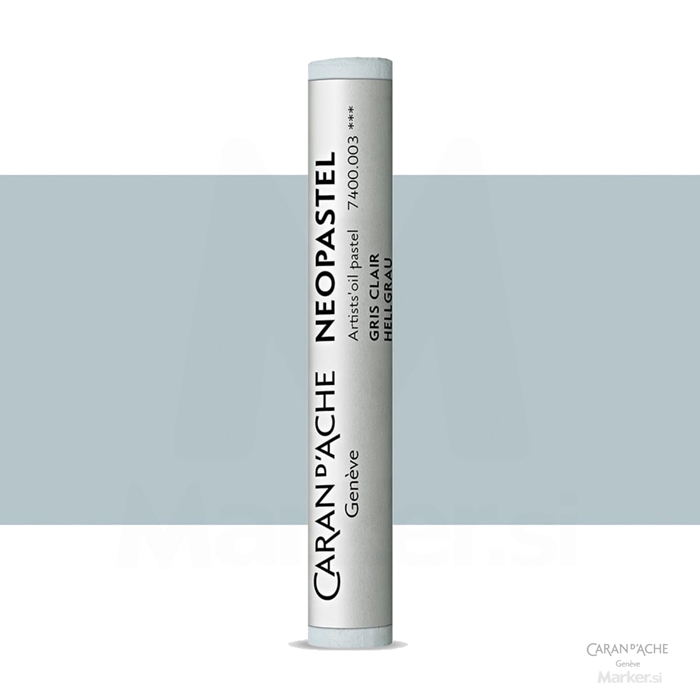CARAN D'ACHE NEOPASTEL 7400.003 LIGHT GREY