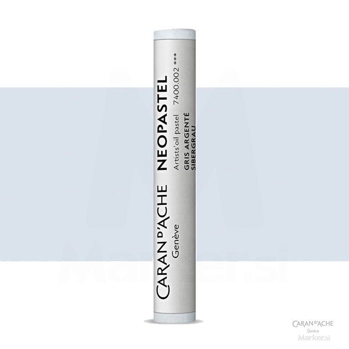 CARAN D'ACHE NEOPASTEL 002 SILVER GREY
