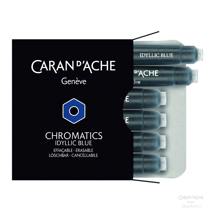BOMBICE CARAN D'ACHE CHROMATICS IDYLLIC BLUE 6/1