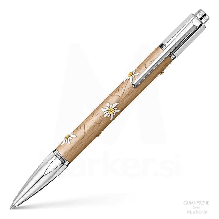 CARAN D'ACHE VARIUS EDELWEISS BALLPOIT PEN - LIMITED EDITION