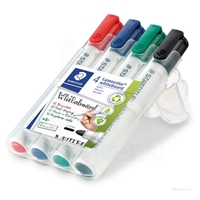 MARKER STAEDTLER LUMOCOLOR 351 WHITEBOARD WP4 4/1 ZA BELO TABLO, STEKOLO, PORCELAN