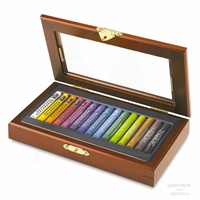 OLJNI PASTELI CARAN D'ACHE NEOPASTEL ARTIST 15 BARV - LESEN KOVČEK