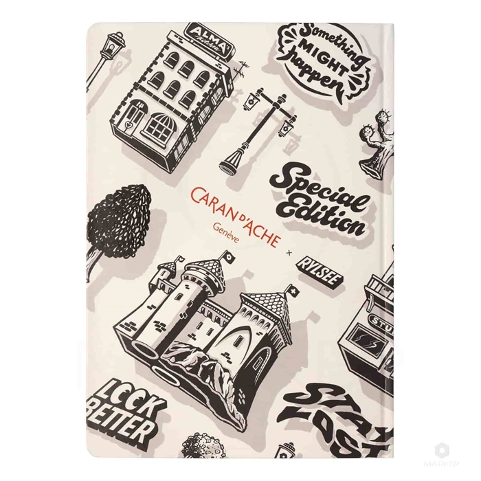 CARAN D'ACHE RYLSEE A5 SKETCHBOOK