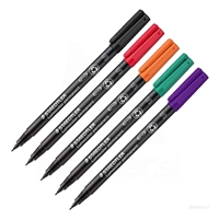 MARKER STAEDTLER LUMOCOLOR 313 S 0,4 MM ZA SKORAJ VSE POVRŠINE