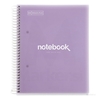 ZVEZEK A5 MIQUELRIUS NOTEBOOK EMOTIONS 90G ČRTAST 120-LISTNI VIJOLIČEN