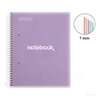 ZVEZEK A5 MIQUELRIUS NOTEBOOK EMOTIONS 90G ČRTAST 120-LISTNI VIJOLIČEN